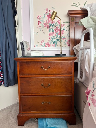 Drawer bedside cabinet with - drawer,