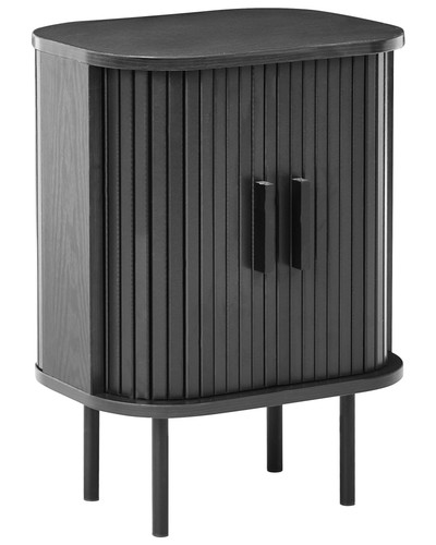 Bedside table bradley black - bedside,